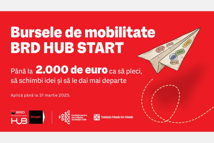 Lansare program BRD HUB START – Burse de mobilitate pentru studenți